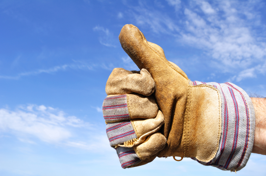 Protect Your Hands by Wearing Work Gloves